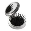 Pocket Mirror With Brush Silver | Without Branding