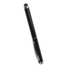 Laser Pen With LED Light & Rubber Tip Black | 1-Colour Pad Print