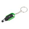 Steel Key Chain With Tip For Capacitive Screens & A Screen Cleaner Light Green | Without Branding