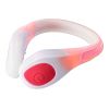ABS & Silicone Ankle Band White - Red | Without Branding