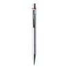 Red Ring Brass Ball Pen Silver | 1-Colour Pad Print
