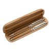 Bamboo Ball Pen & Rollerpen Brown | 1-Colour Screen Print