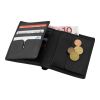 Leather Charles Dickens Wallet Black | 1-Colour Pad Print