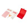 First Aid Kit In A Plastic Box, 10Pc Red | Without Branding