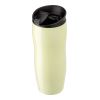 Stainless Steel, Double Walled Vacuum Travel Mug Yellow | 1-Colour Pad Print