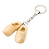 Steel Key Ring With A Set Wooden Dutch Shoes Brown | Without Branding