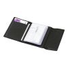 Leather Charles Dickens Business Card Holder Black | 1-Colour Pad Print