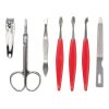 Manicure Set, 7 Pc Red | Without Branding