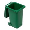 Plastic Desk Trash Bin Green | Without Branding