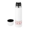Winter Isolating Flask White - Red | Without Branding