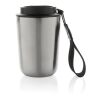 Cuppa RCS re-steel vacuum tumbler with lanyard silver-black | not available | not available | not available