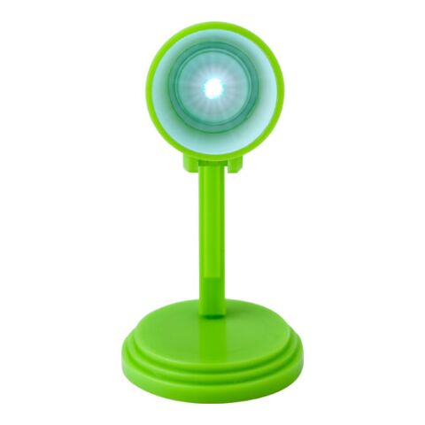 Plastic, Small Desk Light With One LED Light Green | Without Branding