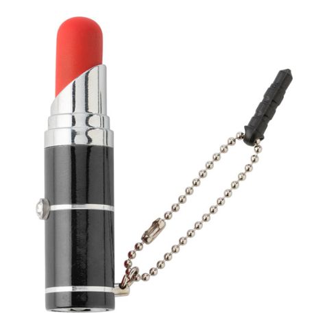 Metal, Lipstick Shaped LED Torch Black | Without Branding
