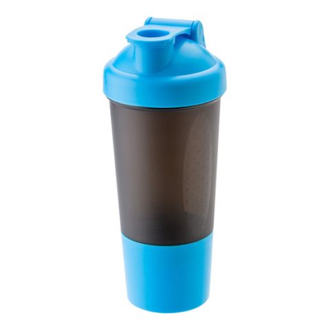 Plastic Protein Shaker (500Ml) Light Blue | Without Branding