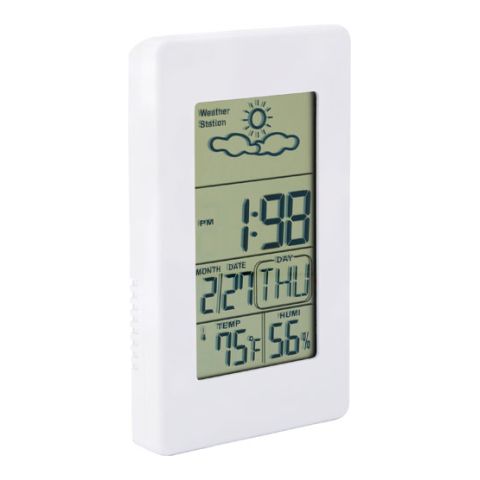 Plastic Weather Station White | 1-Colour Pad Print
