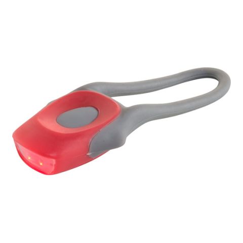 Plastic Bike Light With Two LEDS Red | Without Branding