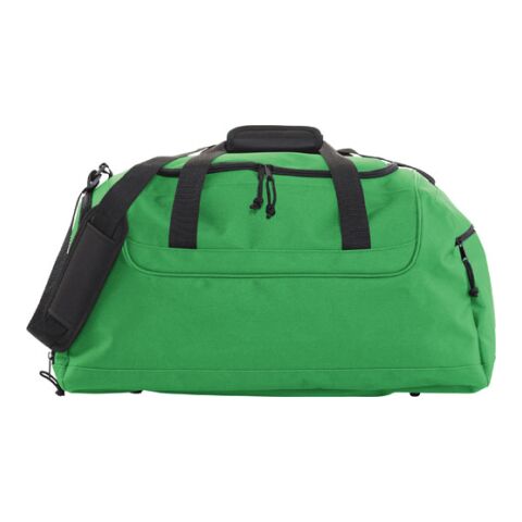 Polyester Travel Bag (600D) Green | 1-Colour Screen Print