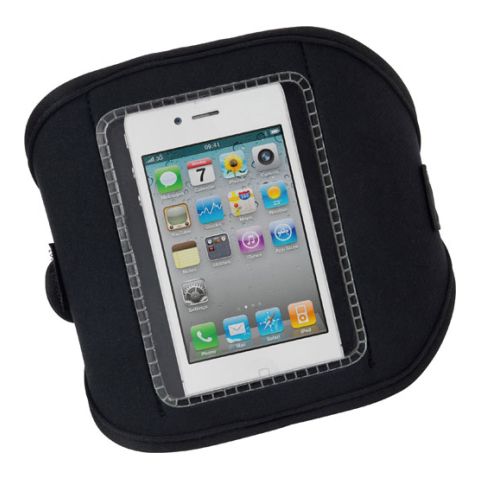 Neoprene Armband For A Mobile Phone Black | Without Branding