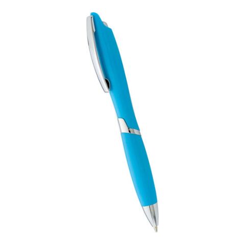 Plastic Ball Pen Light Blue | Without Branding