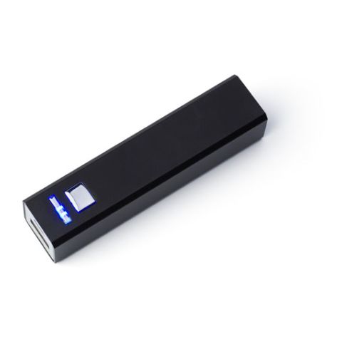 Aluminium Emergency Battery Black | 1-Colour Pad Print