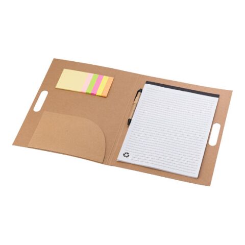 Folder With Natural Card Cover Brown | Without Branding
