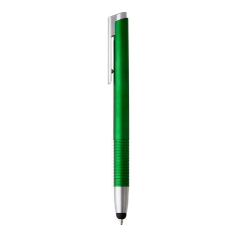 Plastic Ball Pen &amp; Stylus Green | Without Branding