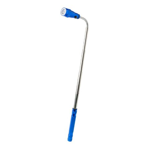Telescopic Aluminium Flash Light Royal Blue | Without Branding