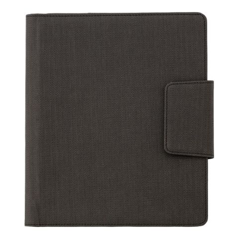 A5 Svepa PU Document Folder, With 5000Ma Power Bank Grey | 1-Colour Pad Print