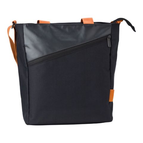 GETBAG Polyester (600D) Shoulder Bag Black | 1-Colour Screen Print