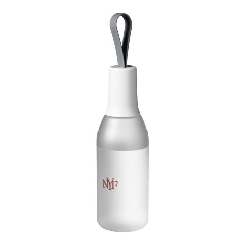 Flow Bottle Transparent - White | Without Branding