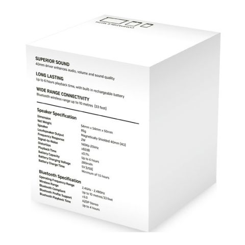 Nano Bluetooth Speaker Yellow | Without Branding