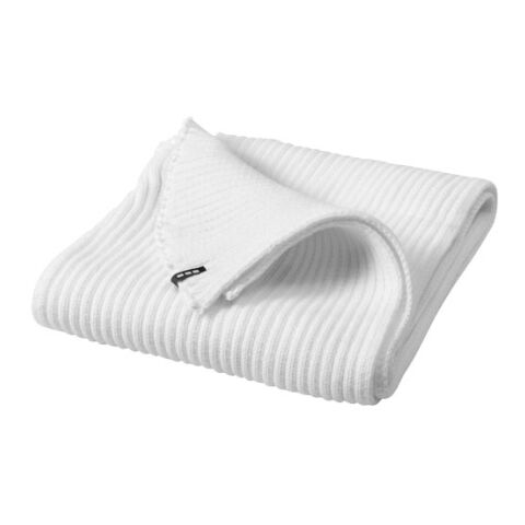 Broach Scarf White | Without Branding