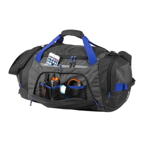 Milton Sports Bag Black - Royal Blue | Without Branding