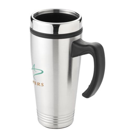 Pasadena Insulating Mug Silver | Without Branding