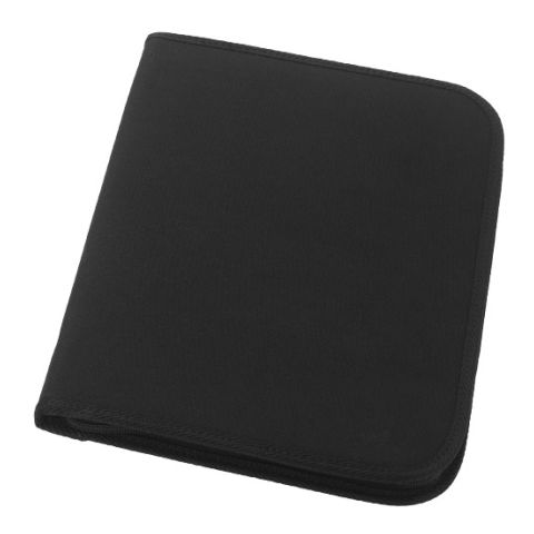 Berkeley A4 Zipped Portfolio Black | Without Branding