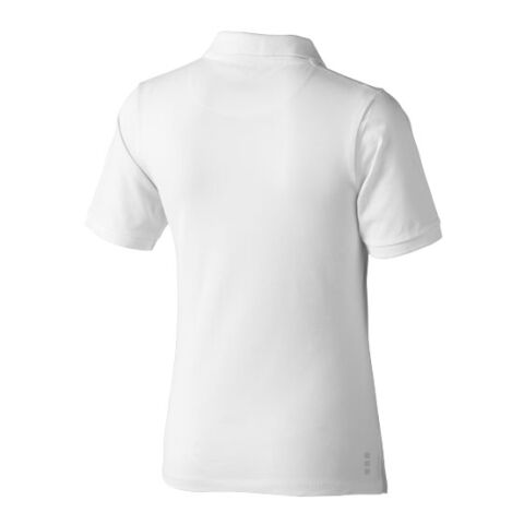 Calgary Short Sleeve Ladies Polo White | Without Branding