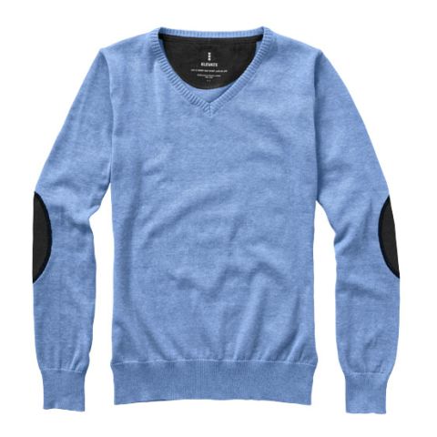 Spruce Ladies V-Neck Pullover Light Blue | Without Branding