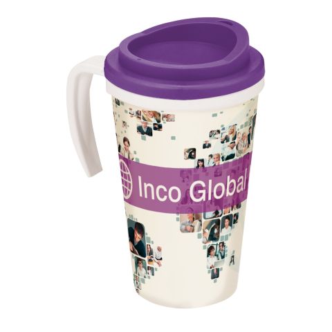 Brite-AmericanoGrande Thermal Mug White | No Branding