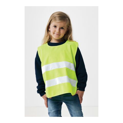 GRS recycled PET high-visibility safety vest 3-6 years yellow | not available | not available | not available