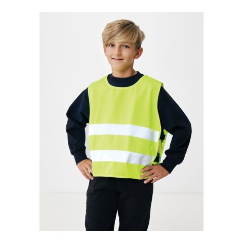 GRS recycled PET high-visibility safety vest 7-12 years yellow | not available | not available | not available