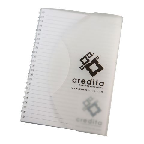 Curve Notebook A6 Blue | Plain cover | plain sheets