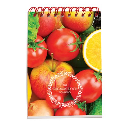 PP Colour Pads A7 Red | plain cover | Plain pad