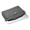 Poly Canvas Laptop Bag (600D) Grey | Without Branding