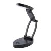 Plastic Foldable Desk Light Black | 1-Colour Pad Print