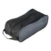 Non-Woven, Zippered Bag For Shoes Black | Without Branding
