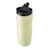 Stainless Steel, Double Walled Vacuum Travel Mug Yellow | 1-Colour Pad Print