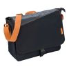 GETBAG Polyester (600D) Document Bag Black | 1-Colour Screen Print
