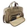 PU Laptop Bag Beige | 1-Colour Screen Print