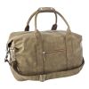 PU Duffle/Travel Bag Beige | 1-Colour Screen Print