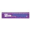 15cm/6” Solid Plastic Ruler White | Plain